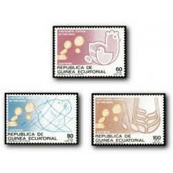 1987 Guinea Ecuat. Campaña Contra el Hambre (Edif.89/91) **