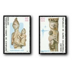 1987 Guinea Ecuat. Navidad (Edif.96/97) **