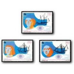 1991 Guinea Ecuat. V Cent. del Descubrimiento de América (Edif.143/45)**