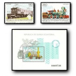 1991 Guinea Ecuat. Ferrocarriles del Mundo (Edif.146/8)**