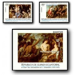 1993 Guinea Ecuat. Grandes Maestros de la Pintura (Edif.162/4)**