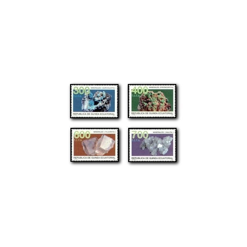 1994 Guinea Ecuat. Minerales (Edif.178/81)**