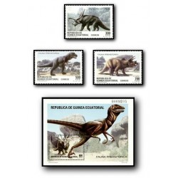 1994 Guinea Ecuat. Fauna Prehistórica (Edif.182/5)**