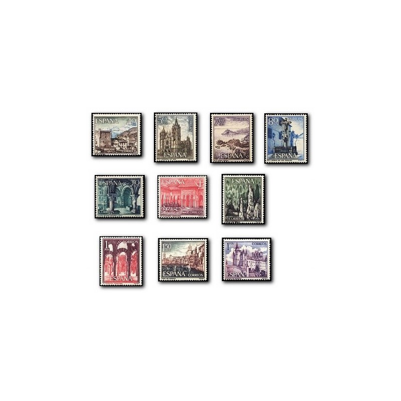 1964 España. Paisajes y Monumentos. (Edif. 1541/1550) **