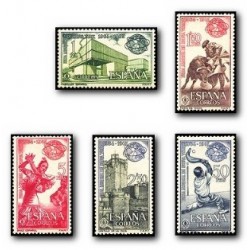1964 España. Feria Mundial de Nueva York. (Edif. 1590/94) **