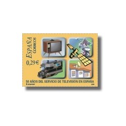 2006 España. 50 Años de Televisión en España (Edif. 4282)**