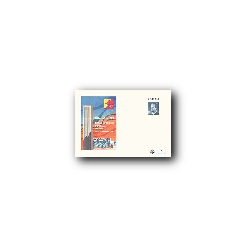 1993 España. Sobre FILATELIA '93 (Edif. 21)**
