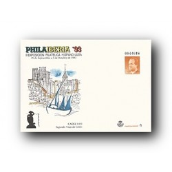 1993 España. Sobre FILAIBERIA '93 Cádiz (Edif. 20)**