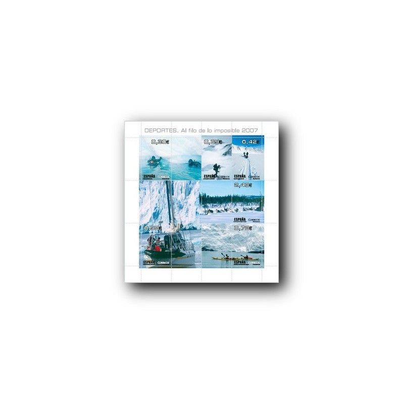 2007 España. Al Filo de lo Imposible (Edif. 4345)**