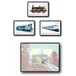 1995 Guinea Ecuat. Ferrocarriles del Mundo (Edif.206/209)**