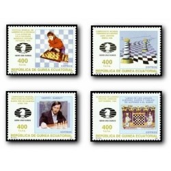 1996 Guinea Ecuat. Ajedrez (Edif.222/225) **