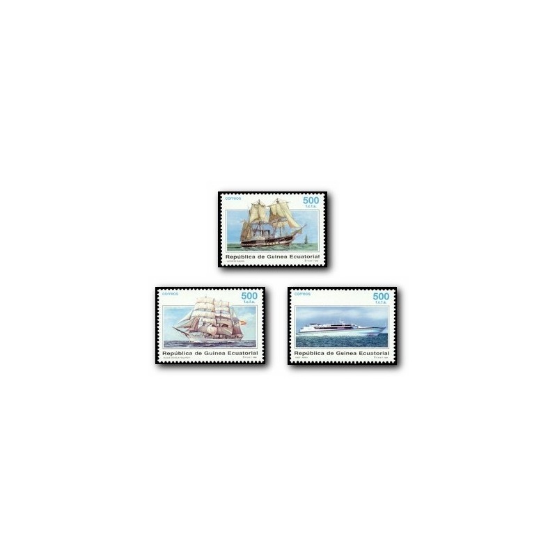 1996 Guinea Ecuat. Barcos de Ayer y Hoy (Edif.226/228) **