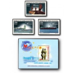2003 Guinea Ecuat. En el Umbral del Milenio (Edif.300/303) **