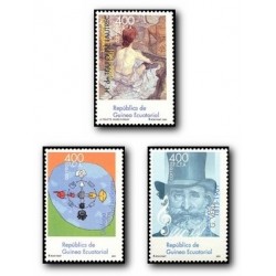 2003 Guinea Ecuat. Efemérides 2001 (Edif.315/317) **