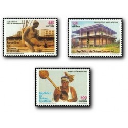 2005 Guinea Ecuat. Artistas y Escritores por la Paz (Edif.357/359) **