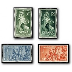 1964 Fernando Poo. Día del Sello (Edif. 235/238)**