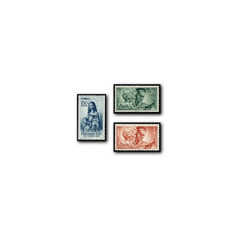 1966 Fernando Poo. Pro Infancia (Edif. 248/250)**
