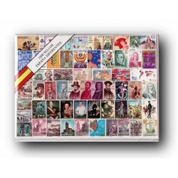 Sellos usados de España. 1000 diferentes