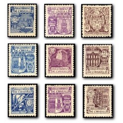 1944 España. Milenario de Castilla. Edif.974/982 **
