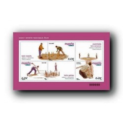2008 Sellos de España. Juegos y Deportes - Bolos (Edif. 4421)**