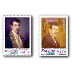 2008 Sellos de España. Pintura Española (Edif. 4431/2)**