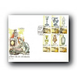 1988 SPD España. Artesanía Española - Vidrio. (Edif.2941/46)