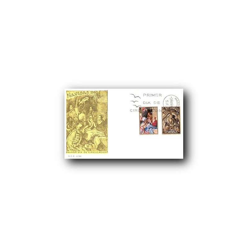 1969 SPD España. Navidad. (Edif.1944/45)