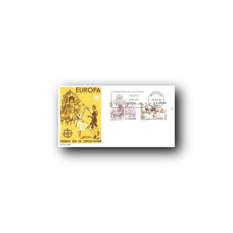 1981 SPD España. Europa CEPT. (Edif.2615/16)