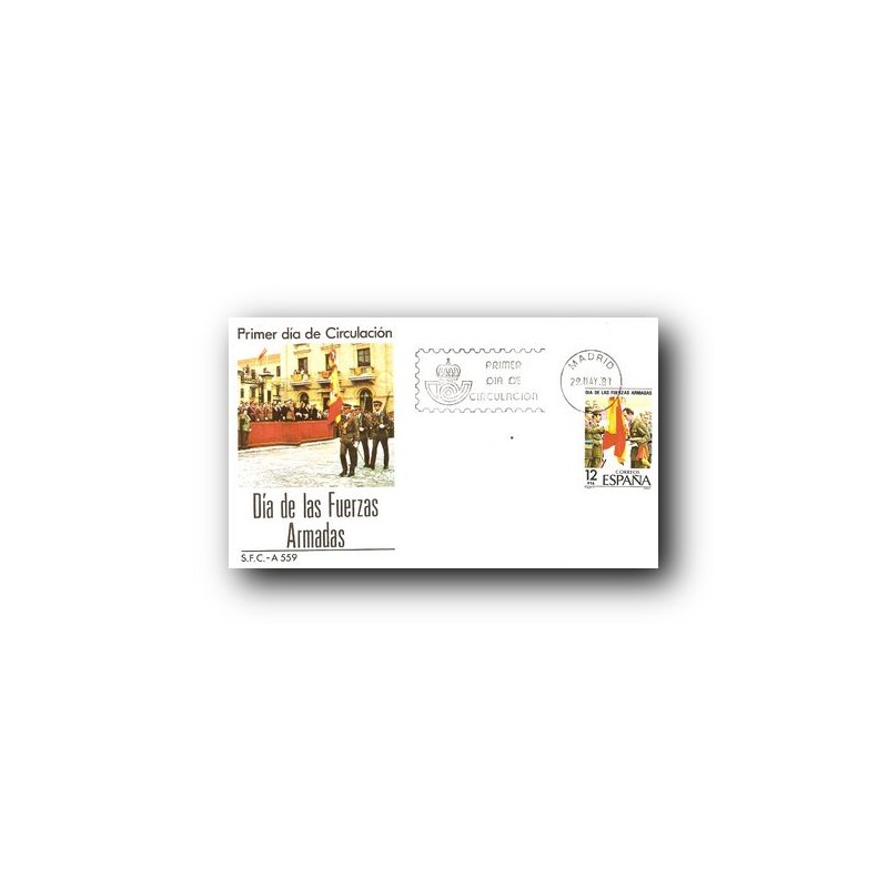 1981 SPD España. Día de las Fuerzas Armadas. (Edif.2617)