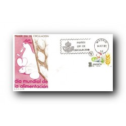 1981 SPD España. Día Mundial de la Alimentación. (Edif.2629)