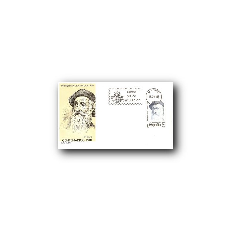 1981 SPD España. Centenarios - J.M. Iparraguirre. (Edif.2643)