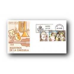 1982 SPD España. Maestrso de la Zarzuela. (Edif.2651/56)