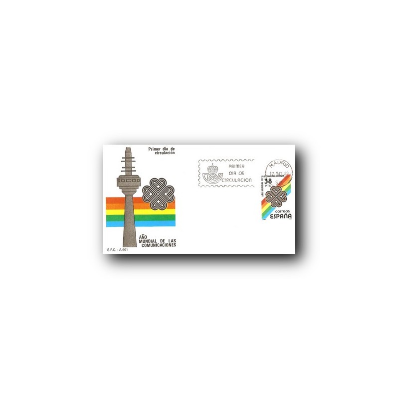 1983 SPD España. Año Mundial de las Comunicaciones. (Edif.2709)