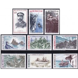 1977 Mónaco. La Carrera de un Navegante. (Yvert. 1084/92) **