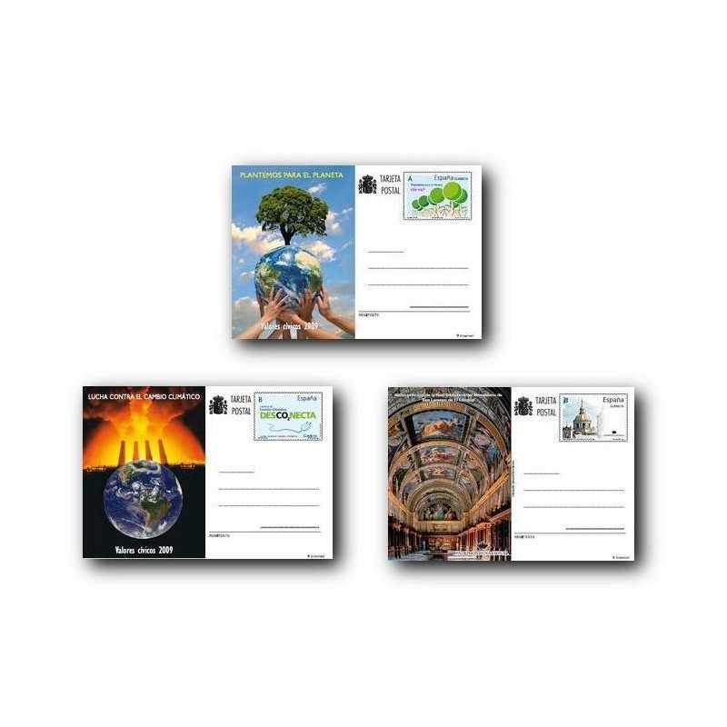2009 España. Tarjetas Entero Postales - Emisiones del año **