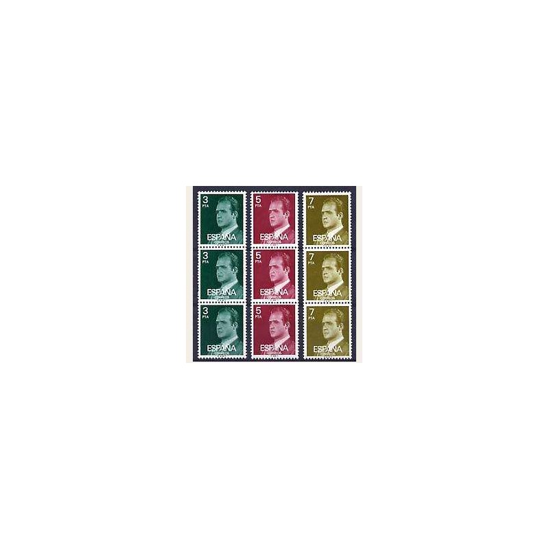 1976 España Trípticos Juan Carlos I (Edif.2346A/2348A) **