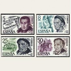 1978 Sellos de España. Personajes Españoles **