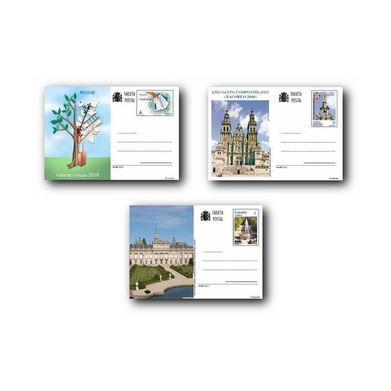 2010 España. Tarjetas Entero Postales - Emisiones del año **