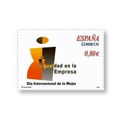 Sellos de España 2011. Día Internacional de la Mujer. **