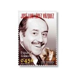 Sellos de España 2010. Cine Español. J. L. López Vázquez **