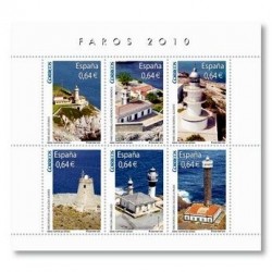 Sellos de España 2010. Faros. **