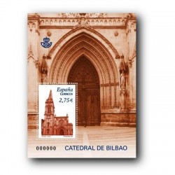 Sellos de España 2010. Catedral de Bilbao. **