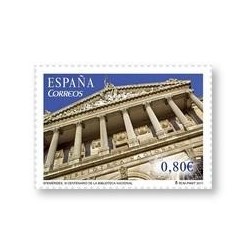 Sellos de España 2011. Biblioteca Nacional. **