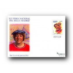 2013 España. Sobres Feria Nacional del Sello