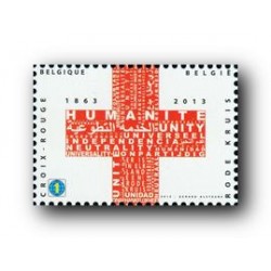2013 Bélgica. Emisión conjunta con España. Cruz Roja. **
