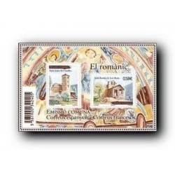 2010 Sellos Andorra correo Francés. Arte Románico **
