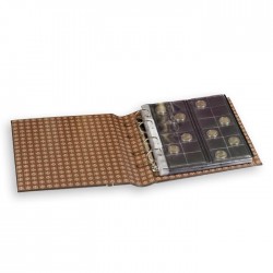 Álbum de Monedas Leuchtturm Optima Clasic Piel (sin hojas)