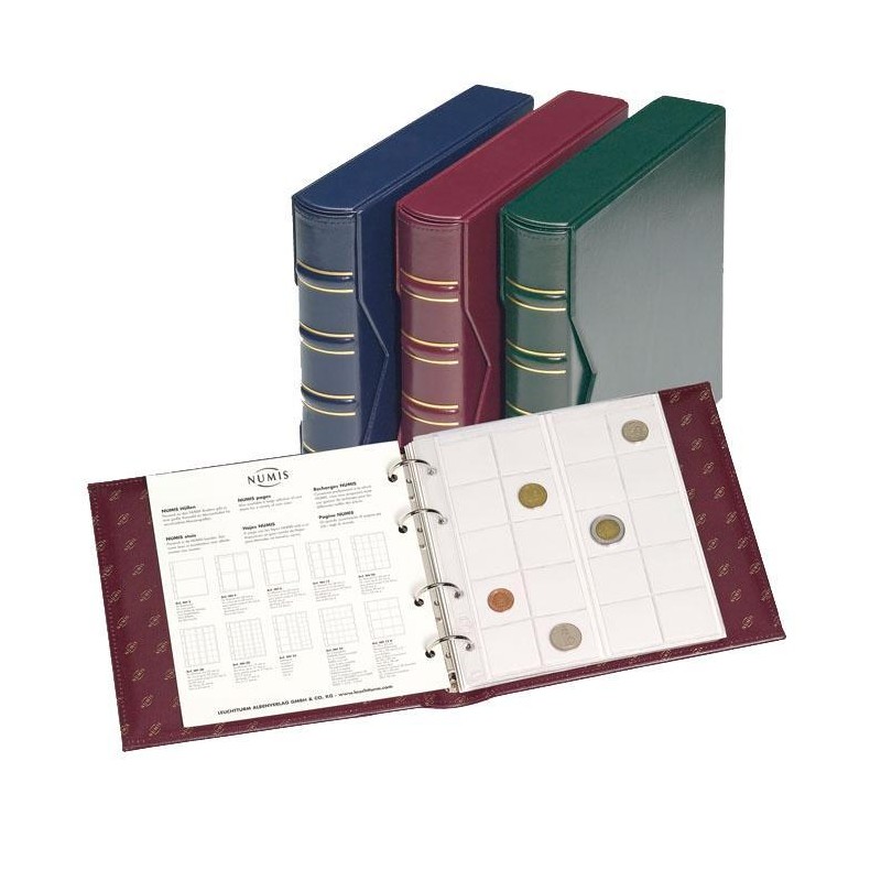 Álbum de Monedas Leuchtturm Numis Clasic (con hojas)