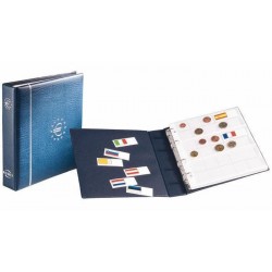 Álbum de Monedas Leuchtturm Numis Euro (con hojas)