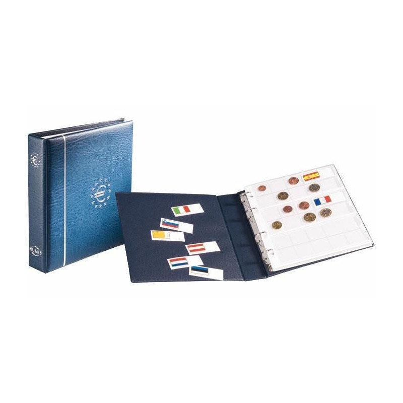 Álbum de Monedas Leuchtturm Numis Euro (con hojas)